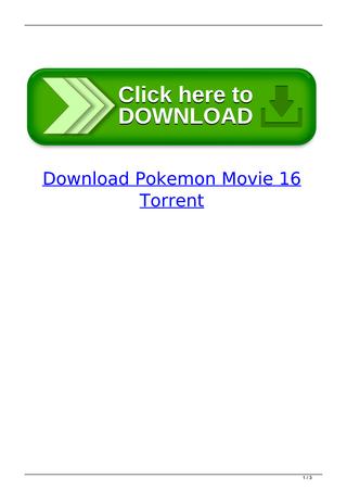 Pokemon series 16 torrent download torrent